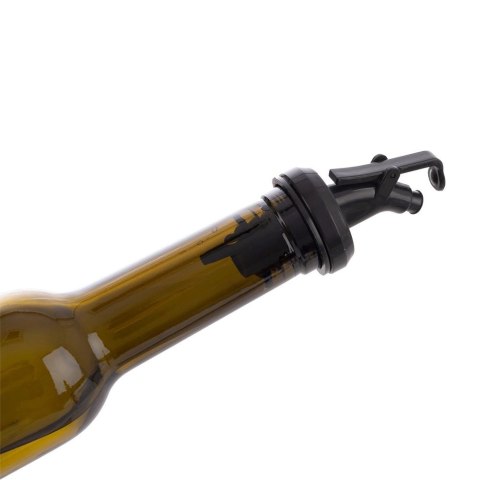 Butelka na Oliwę Ocet 210 ml Szklana Brązowa Ciemna z Dozownikiem