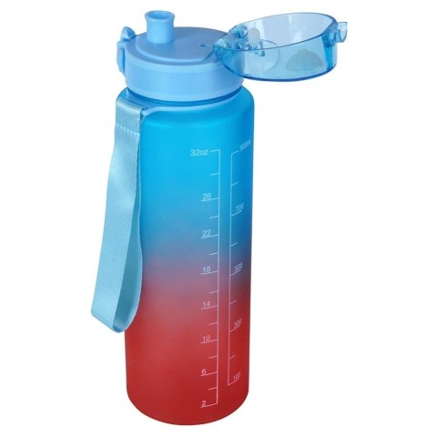 Butelka na Wodę EXCELLENT HOUSEWARE 1 L Motywująca z Podziałką Ombre