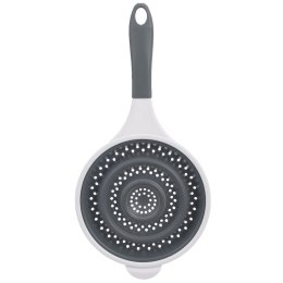 Cedzak Sitko z Uchwytem Kuchenne Silikonowe Składane Solidne ORION 25,5 cm