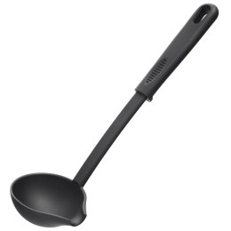 Chochla Kuchenna ORION BLACKLINE 60 ml 29 cm Czarna z Wylewką do Zupy