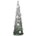 Choinka Stożek Zielona 60 cm 30 LED z Timerem Dekoracja Świąteczna
