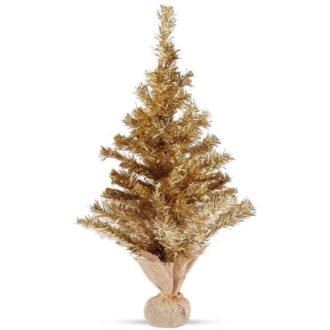 Choinka Sztuczna Świąteczna Dekoracyjna Złota HOME STYLING COLLECTION 60 cm