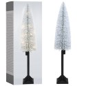 Choinka Sztuczna Świecąca VILDE 120 cm 25 LED na Pniu do Wnętrz