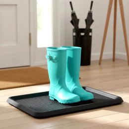 Mata Podstawka na Buty 61 x 40 cm Czarna Ociekacz Strukturalna HSC