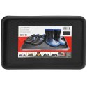 Mata Podstawka na Buty 61 x 40 cm Czarna Ociekacz Strukturalna HSC