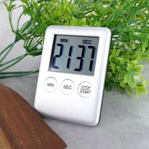 Minutnik Kuchenny Elektroniczny LCD z Magnesem EXCELLENT HOUSEWARE