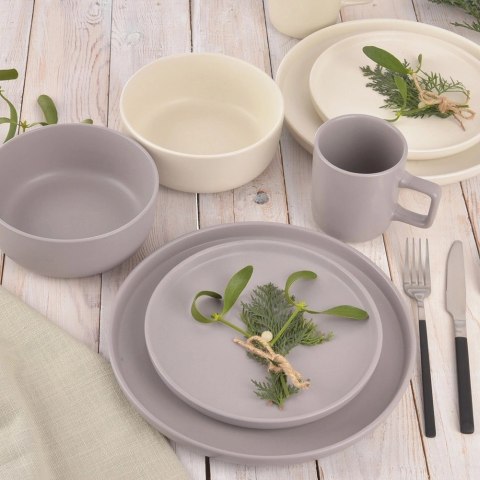 Miseczka Miska Ceramiczna Szara do Zmywarki ORION SKANDI 16 cm, 830 ml