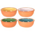 Miseczki do Zapiekania Ceramiczne 150 ml Kolorowe Tapas Zestaw 4 szt.