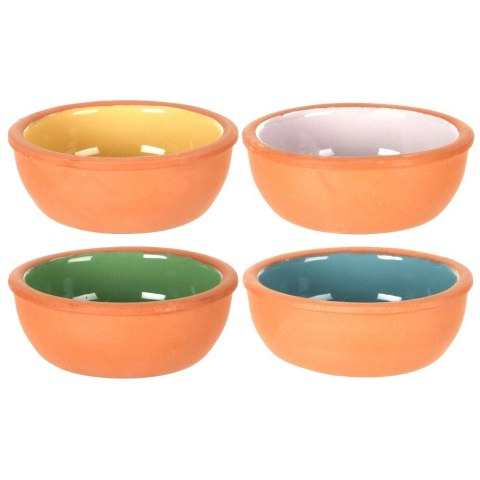 Miseczki do Zapiekania Ceramiczne 150 ml Kolorowe Tapas Zestaw 4 szt.