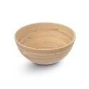 Miska Bambusowa Naturalna ORION 14 cm Dekoracyjna na Produkty Suche