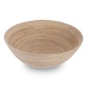 Miska Bambusowa Naturalna ORION 25 cm Dekoracyjna na Produkty Suche