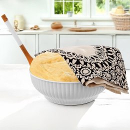 Miska Kuchenna Biała 30 cm 5 L Tworzywo do Zmywarki i Mikrofali Orion
