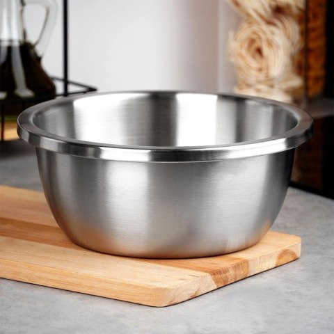Miska Kuchenna do Miksowania Stalowa Lekka Nierdzewna NAVA 24 cm, 2,8 l