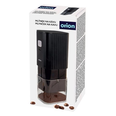 Młynek do Kawy Elektryczny 16 cm USB C Regulacja Ceramiczny ORION