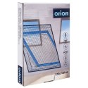 Moskitiera Siatka na Okno Dachowe Owady z Zamkiem ORION Czarna 140 x 120 cm