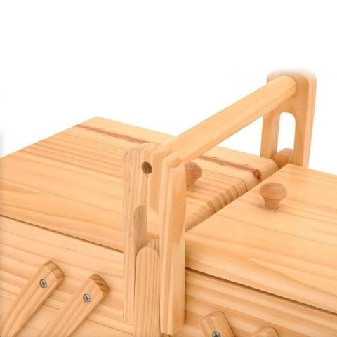 Niciarka Organizer na Nici Drewniana EXCELLENT HOUSEWARE 30 x 16 x 20 cm