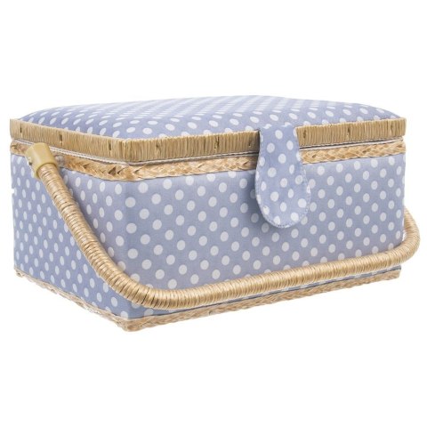 Niciarka Organizer na Nici Szpilki, Guziki Niebieska ORION 30 x 23 x 16 cm