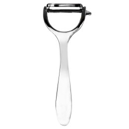 Obierak do Warzyw i Owoców 17 cm Stalowy LUXY Chromowany ORION
