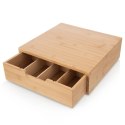 Organizer Pojemnik na Kapsułki do Kawy Drewniany ORION 31,5x30x10 cm