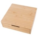 Organizer Pojemnik na Kapsułki do Kawy Drewniany ORION 31,5x30x10 cm