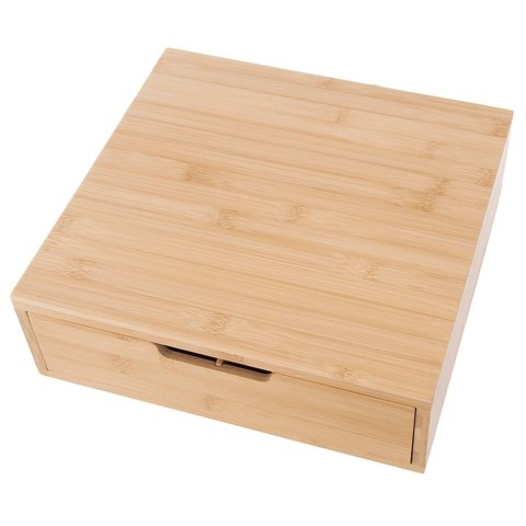 Organizer Pojemnik na Kapsułki do Kawy Drewniany ORION 31,5x30x10 cm