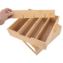 Organizer Pojemnik na Kapsułki do Kawy Drewniany ORION 31,5x30x10 cm