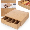 Organizer Pojemnik na Kapsułki do Kawy Drewniany ORION 31,5x30x10 cm