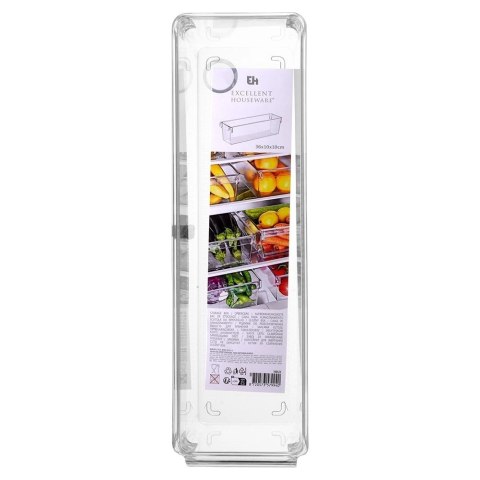 Organizer do Lodówki 36 x 10,5 x 10 cm Tworzywo Przezroczyste ORION