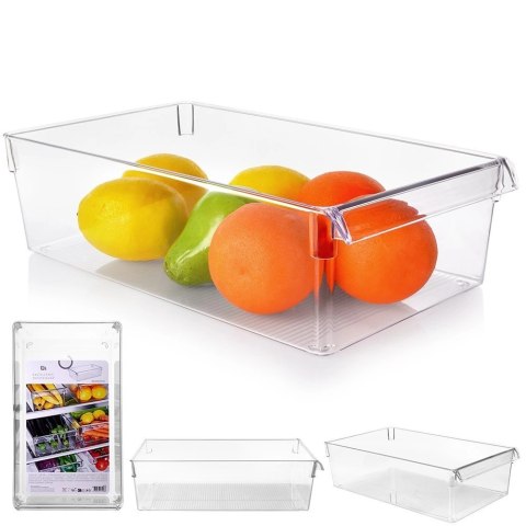 Organizer do Lodówki 36 x 20,5 x 10 cm Tworzywo Przezroczyste ORION