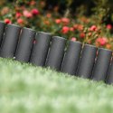 Palisada Ogrodowa Obrzeże 25 cm VILDE Grafitowa Łatwy Montaż