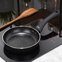 Patelnia Granitowa 16 cm Black Line Indukcja Gaz Non-stick VILDE