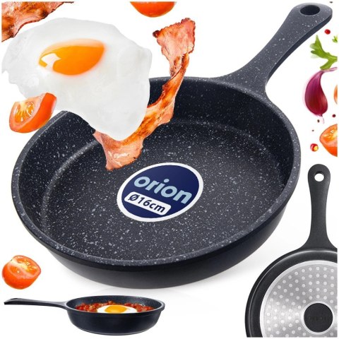 Patelnia Granitowa 16 cm ORION Grande do Indukcji Piekarnika