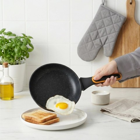 Patelnia Granitowa 24 cm Terruna Indukcja Gaz Non-stick VILDE