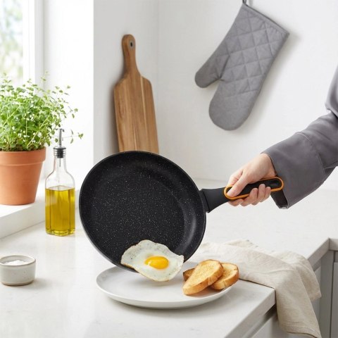 Patelnia Granitowa 28 cm Terruna Indukcja Gaz Non-stick VILDE