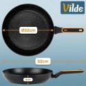 Patelnia Granitowa 32 cm Terruna Indukcja Gaz Non-stick VILDE