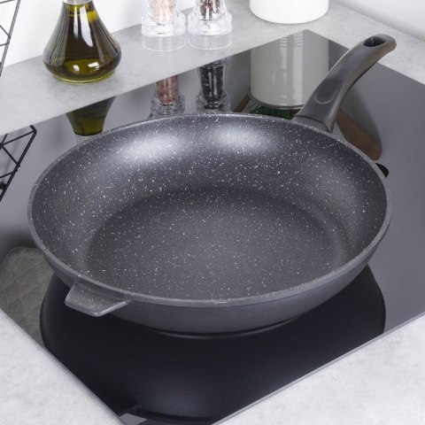 Patelnia Granitowa Duża 32 cm ORION Grande Nieprzywierająca Indukcja