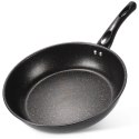 Patelnia Granitowa Głęboka 3 l 28 cm VILDE Basic Line Nieprzywierająca