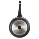 Patelnia Granitowa Głęboka Wysoka Gaz Indukcja Grande 28 cm