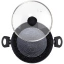 Patelnia Granitowa Nieprzywierająca Głęboka Gaz Indukcja ORION 28 cm 3,5l
