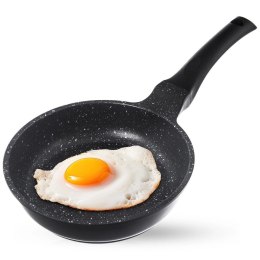 Patelnia Granitowa Nieprzywierająca Uniwersalna Indukcja Grande 16 cm