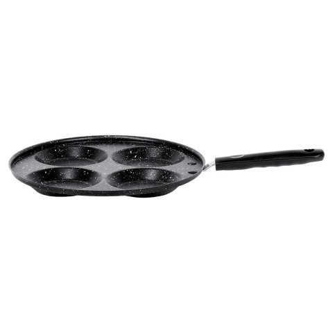 Patelnia do Jajek Granitowa 4 Otwory 24 cm VILDE Line Nieprzywierająca