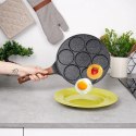 Patelnia do Jajek Granitowa 7 Otworów 26 cm VILDE Black&Wood Indukcja