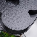 Patelnia do Jajek Placków Pancakes Granitowa 4 Otwory Solidna VILDE 19x19cm