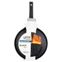 Patelnia do Naleśników Granitowa 24 cm VILDE Black Line Indukcja