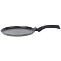 Patelnia do Naleśników Granitowa 26 cm VILDE Black Line Soft Touch