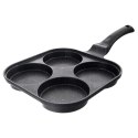 Patelnia do Smażenia Jajek Pancakes Granitowa na Gaz Indukcję ORION 22x22cm
