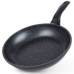 Patelnia Nieprzywierająca Granitowa na Indukcję Gaz do Smażenia ORION 24 cm