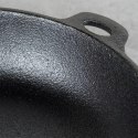 Patelnia Żeliwna Indukcja Gaz Grillowa na Ognisko Solidna Trwała VILDE 20cm