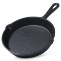Patelnia Żeliwna Mała 15 cm VILDE Cast Line na Indukcję Grill