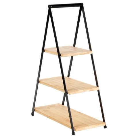 Patera 3-poziomowa Prostokątna Bambusowa 53 cm VILDE na Owoce